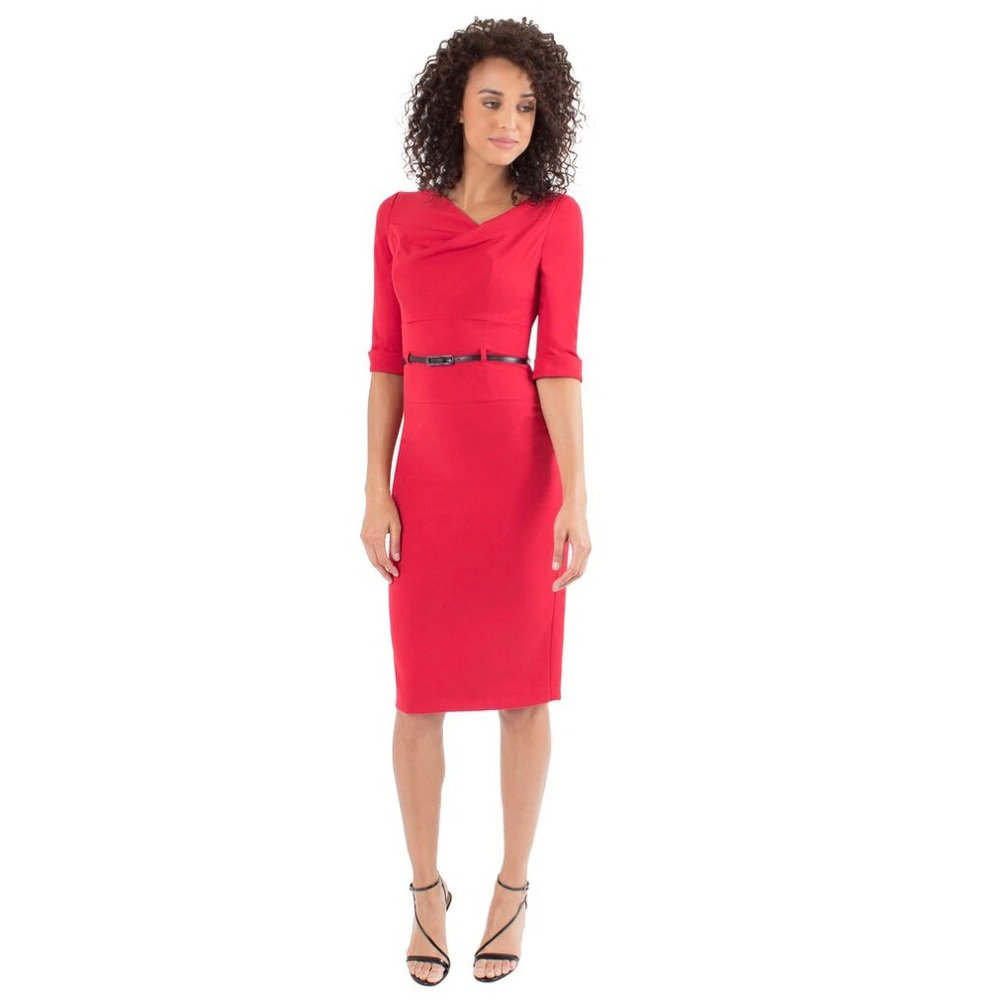 Black Halo 3/4 Jackie Dress